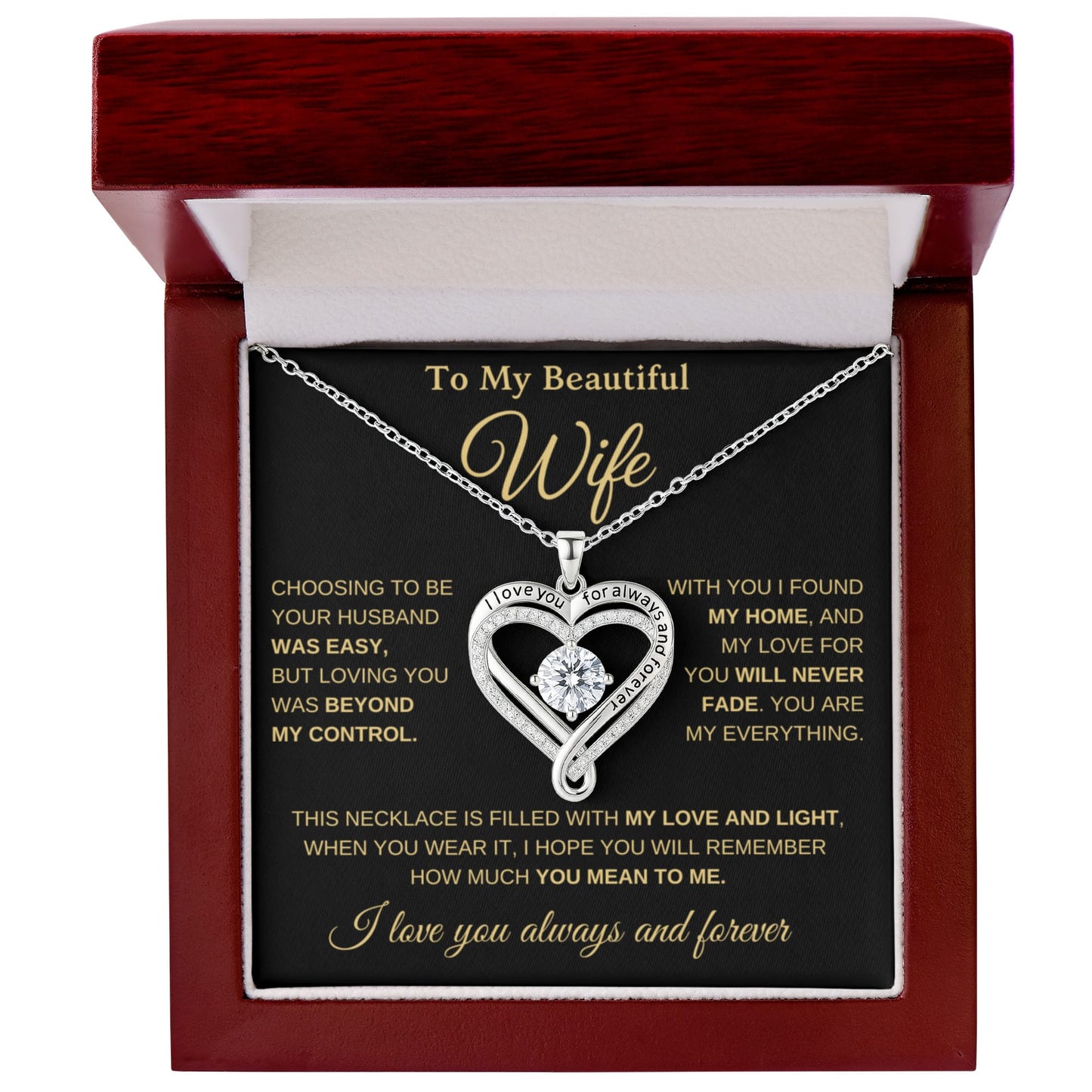 Romantic Love You Always Necklace