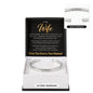 To My Wife, Custom Engraved Cuff Bracelet