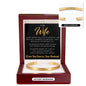 To My Wife, Custom Engraved Cuff Bracelet