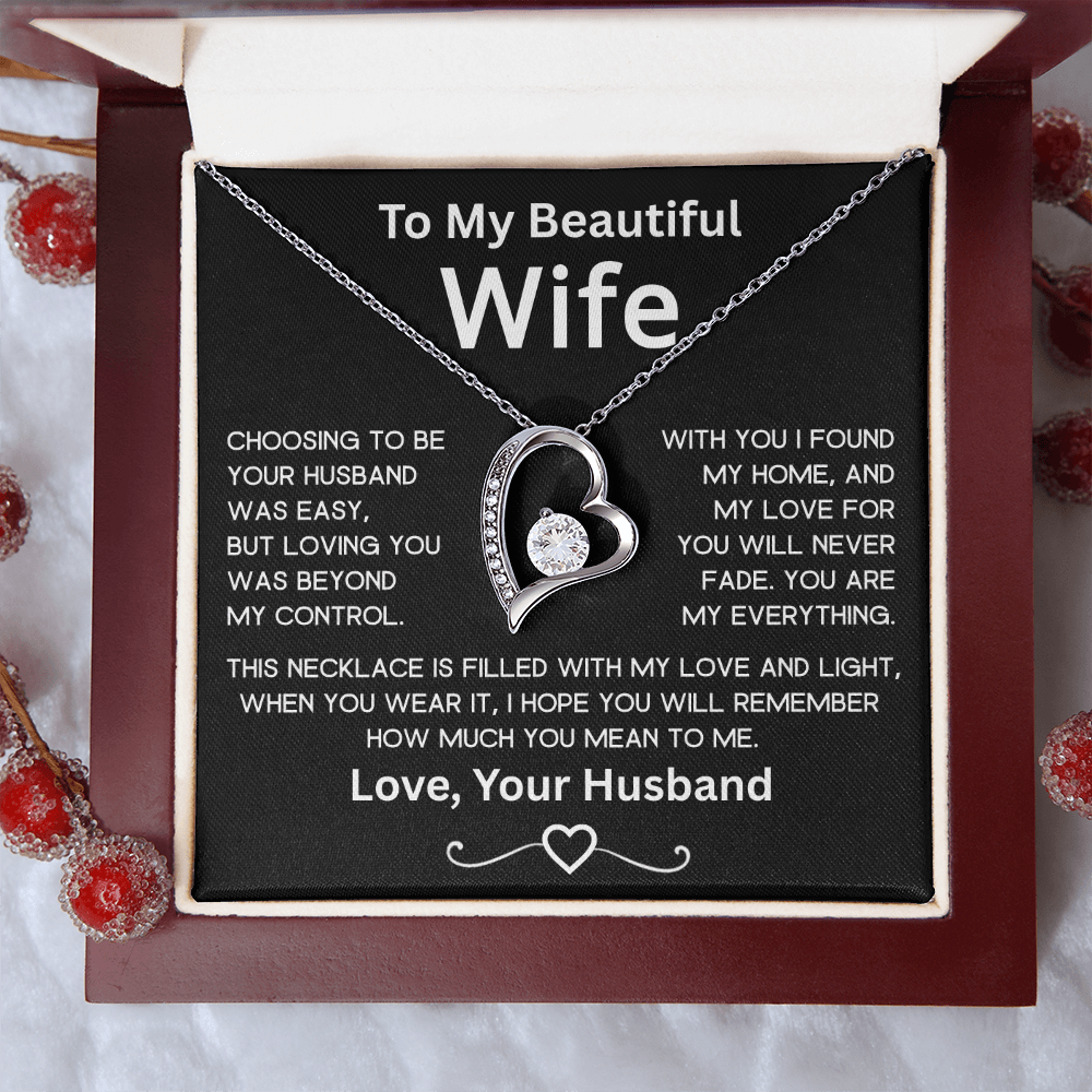 Romantic Forever Love Necklace For Special Moments