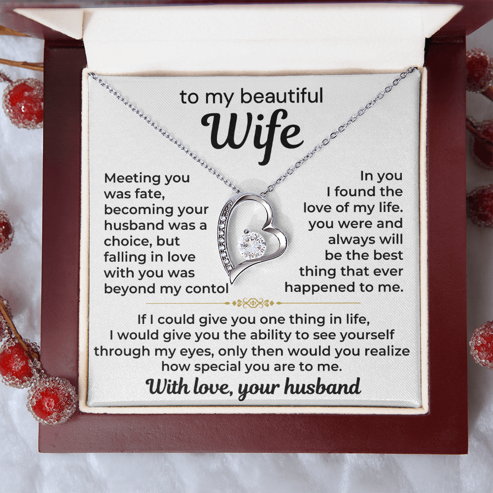 In You I Found The Love Of My Life, Forever Love Necklace