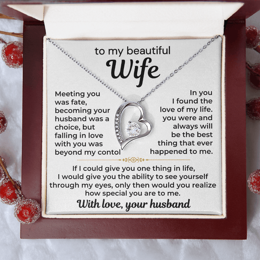In You I Found The Love Of My Life, Forever Love Necklace