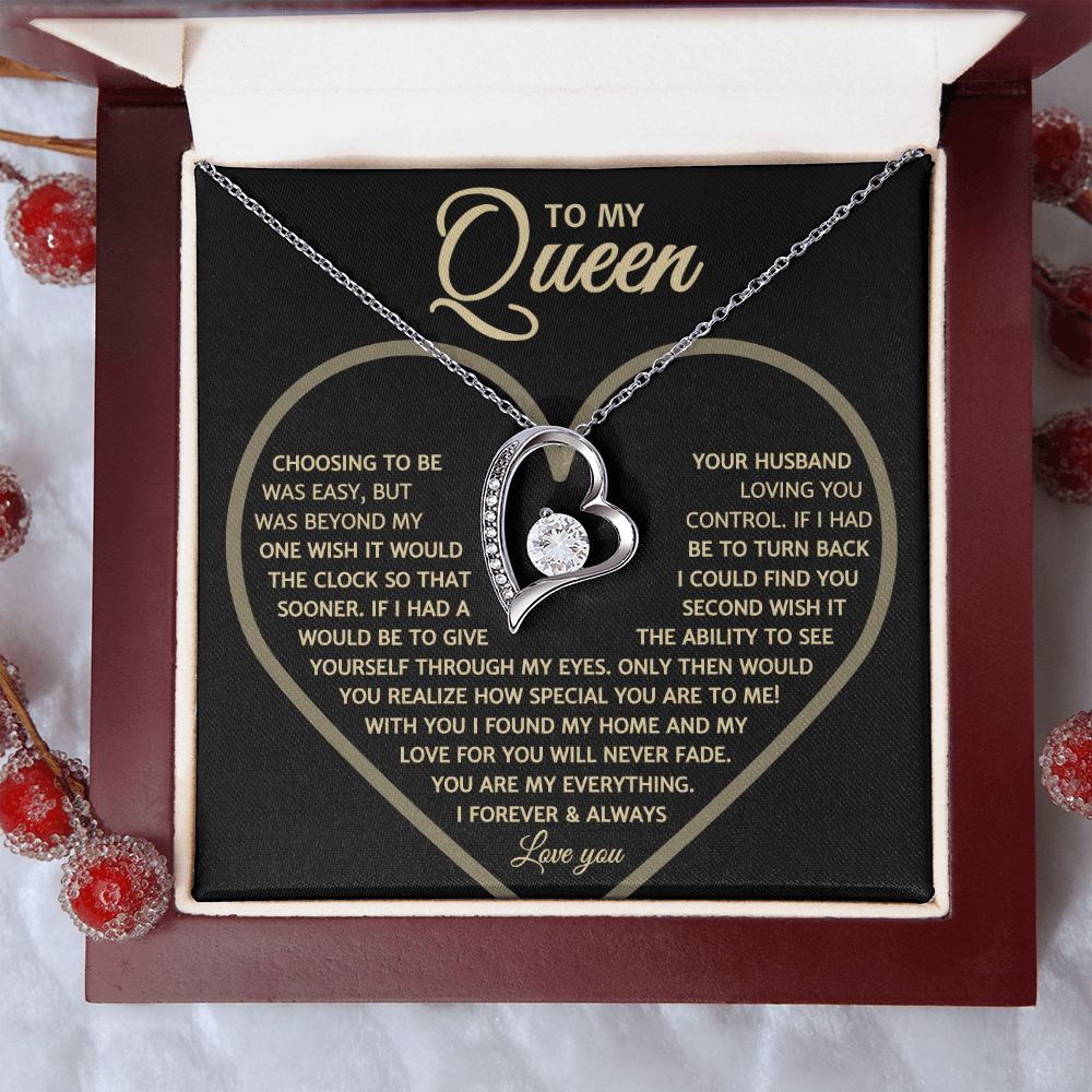 With You I Found My Home, Forever Love Necklace