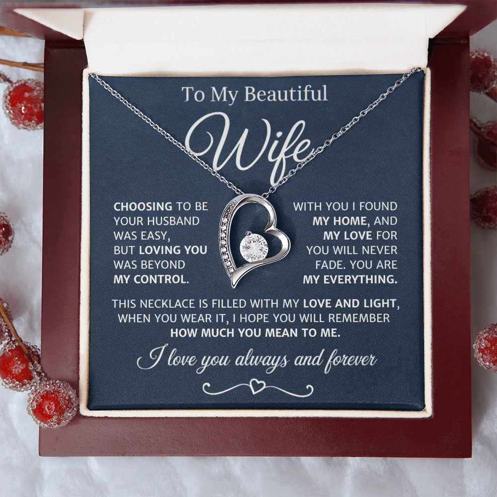 Romantic Forever Love Necklace for Special Moments