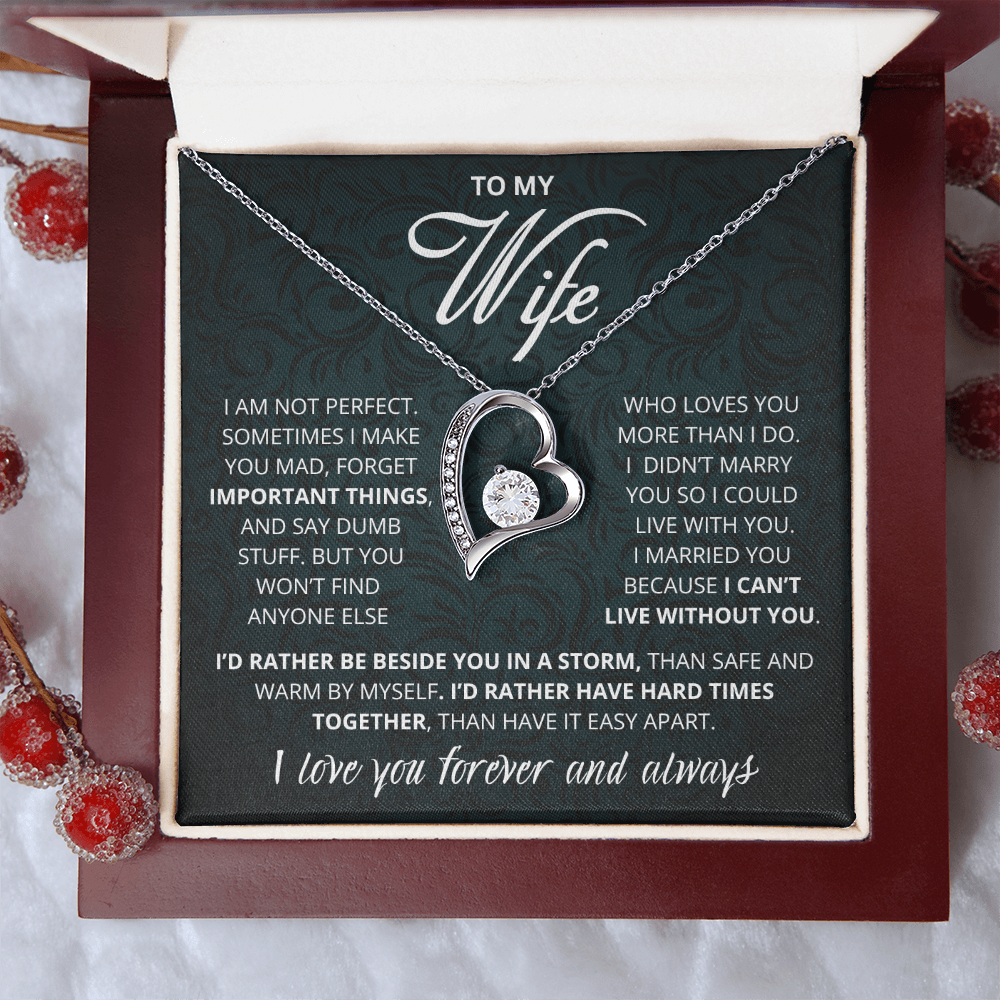 I Can't live Without You, Forever Love Necklace