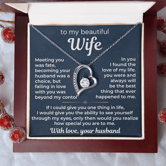 In You I Found The Love Of My Life, Forever Love Necklace