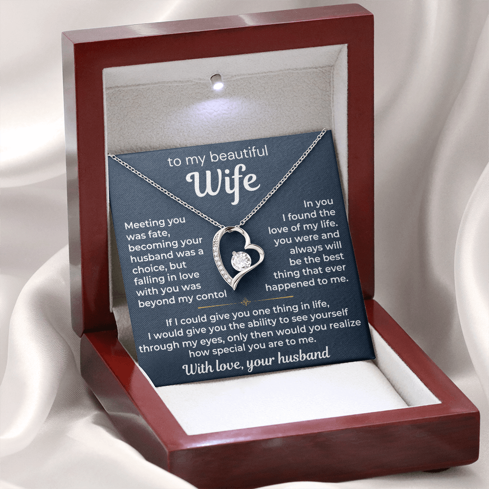 In You I Found The Love Of My Life, Forever Love Necklace