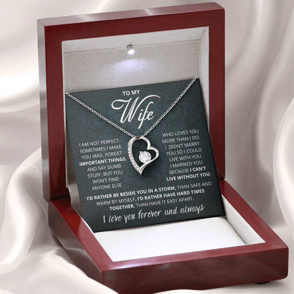 I Can't live Without You, Forever Love Necklace