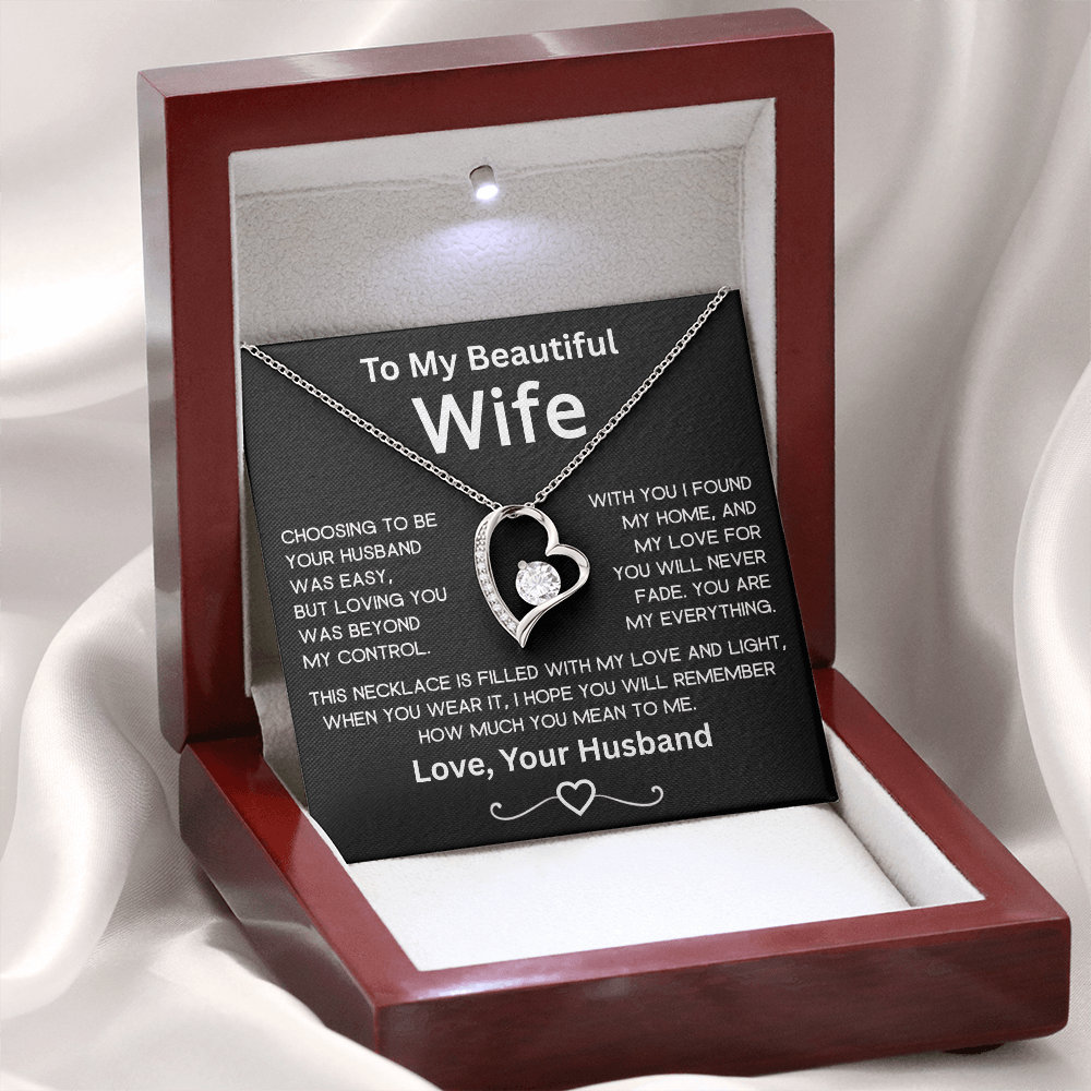 Romantic Forever Love Necklace For Special Moments