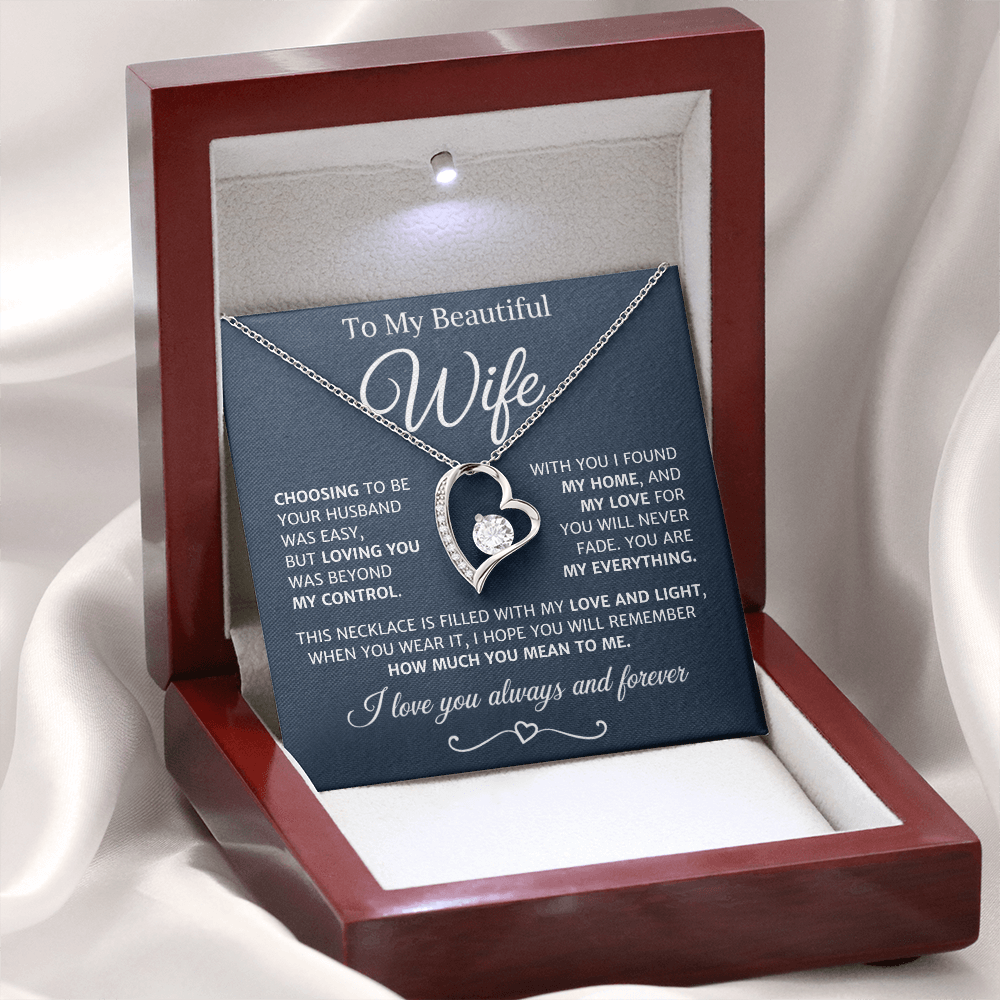 Romantic Forever Love Necklace for Special Moments