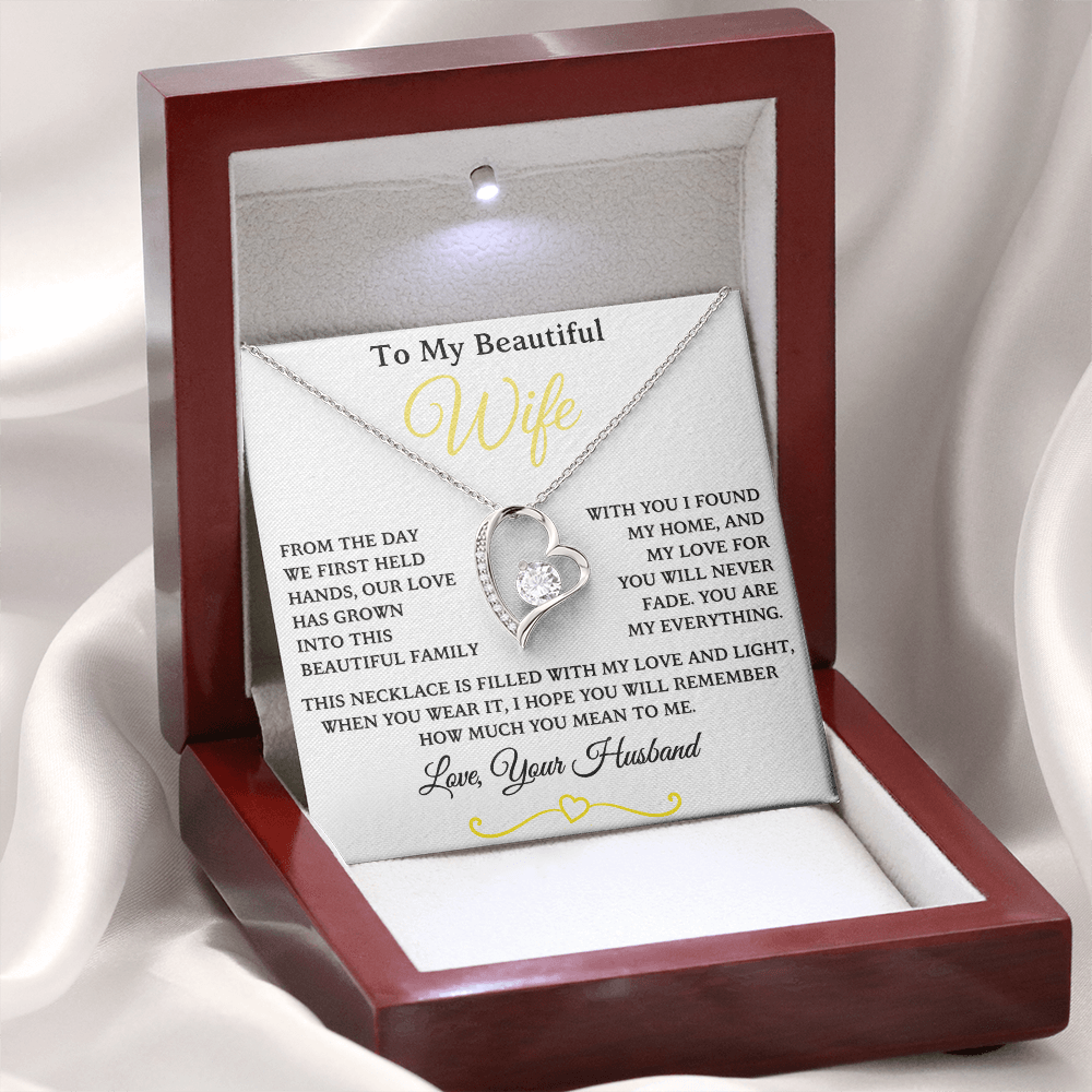 Romantic Forever Love Necklace for Special Moments