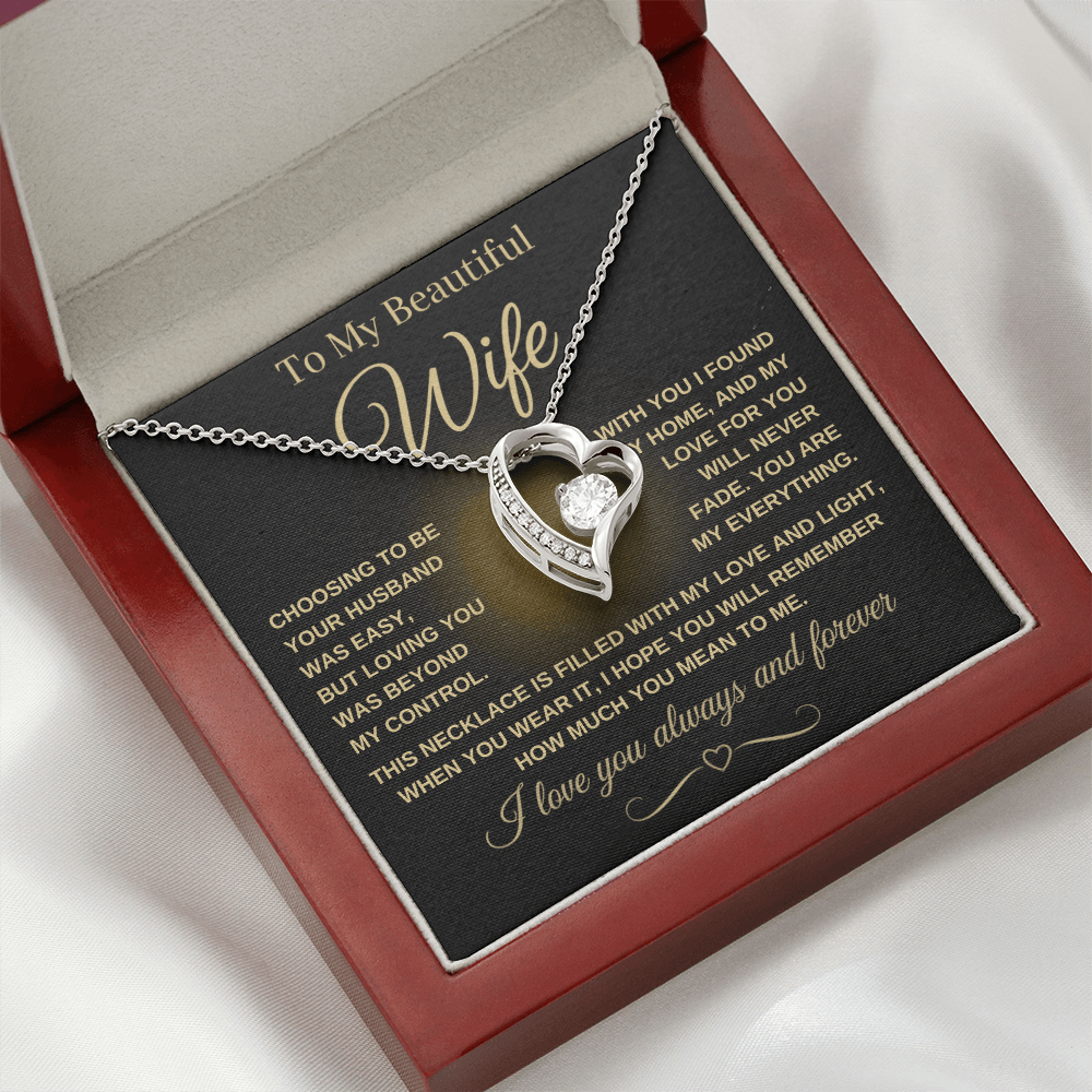 Romantic Forever Love Necklace for Special Moments