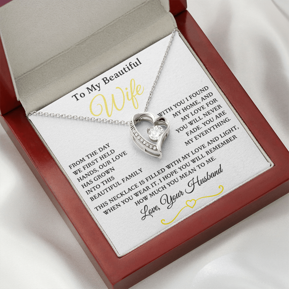 Romantic Forever Love Necklace for Special Moments
