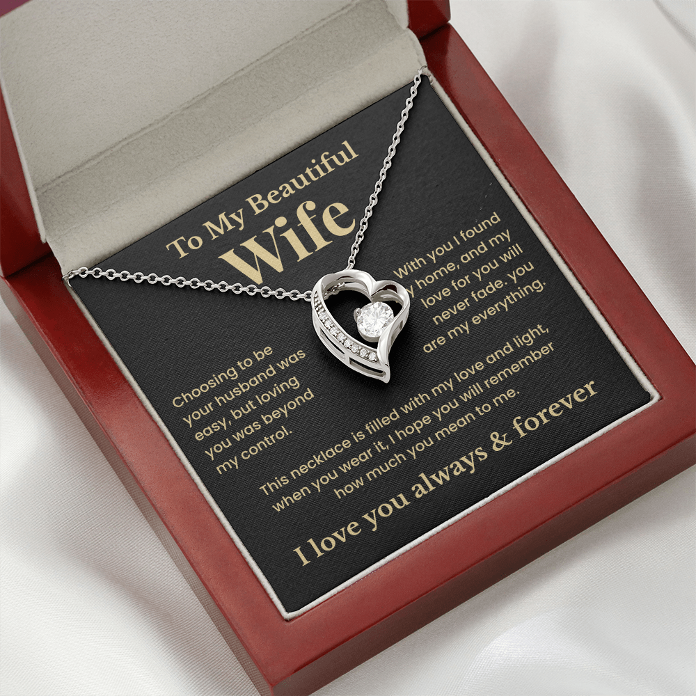 You Are My Everything, Forever Love Necklace