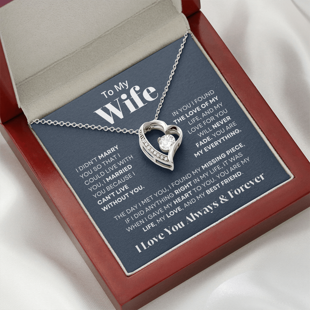 Romantic Forever Love Necklace for Special Moments