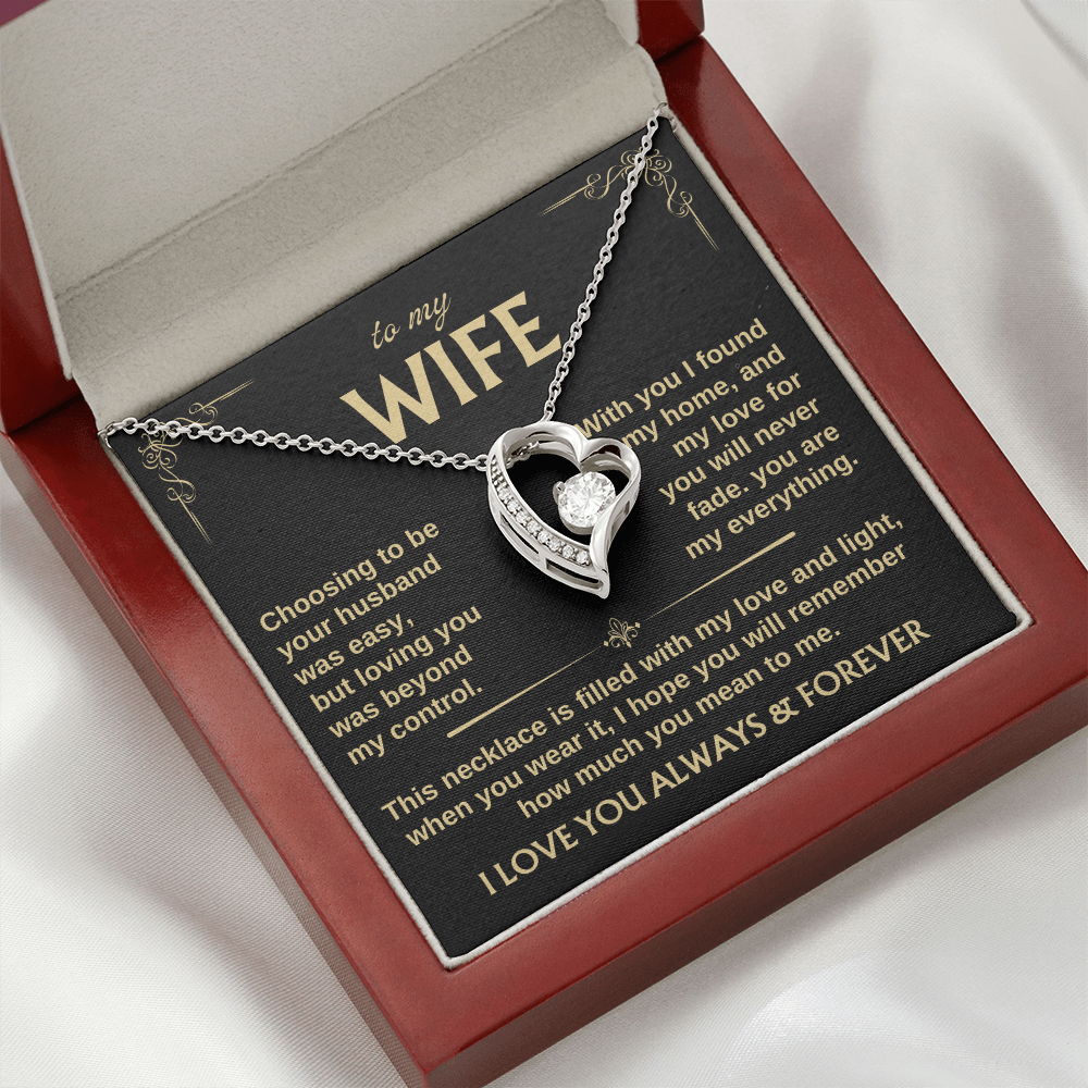Romantic Forever Love Necklace for Special Moments