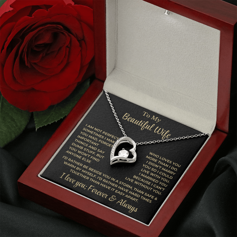 Romantic Forever Love Necklace for Special Moments