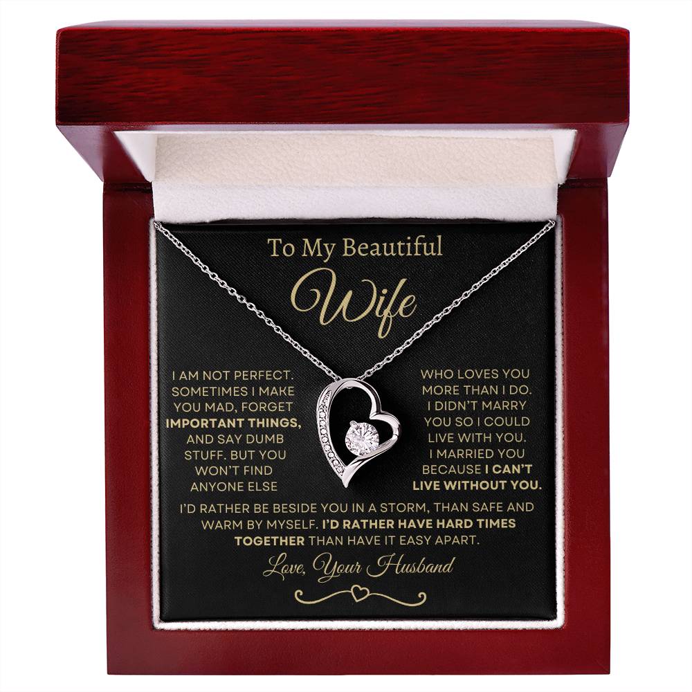 Romantic Forever Love Necklace for Special Moments