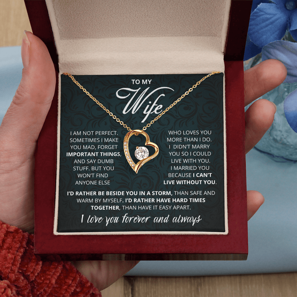 I Can't live Without You, Forever Love Necklace