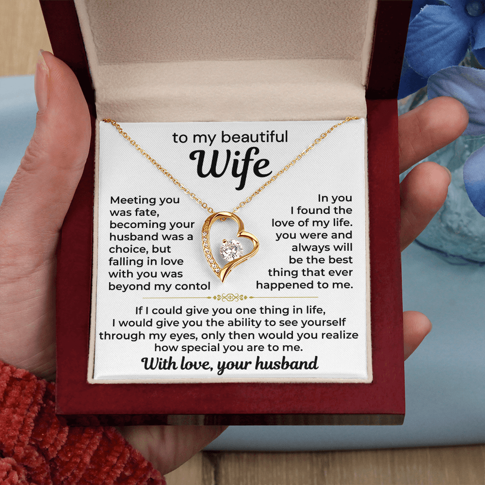 In You I Found The Love Of My Life, Forever Love Necklace