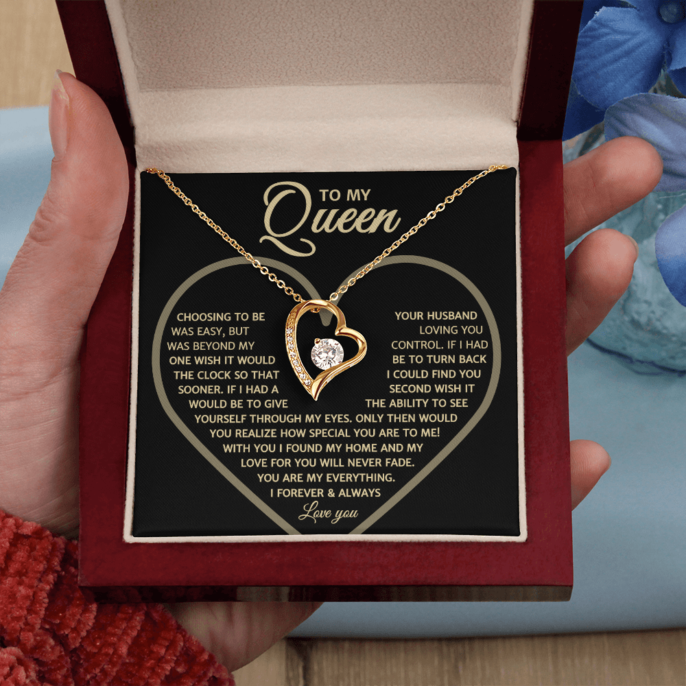 With You I Found My Home, Forever Love Necklace