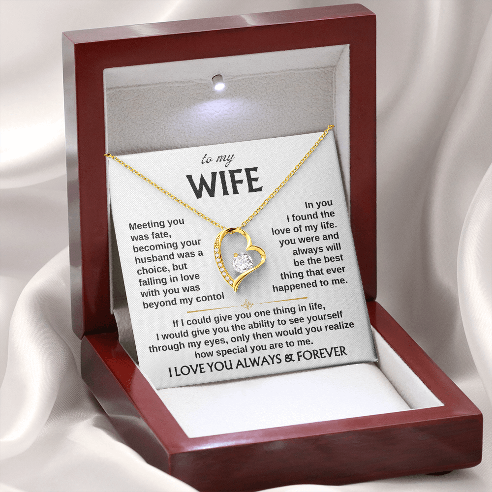 You Are The Best Thing, Forever Love Necklace