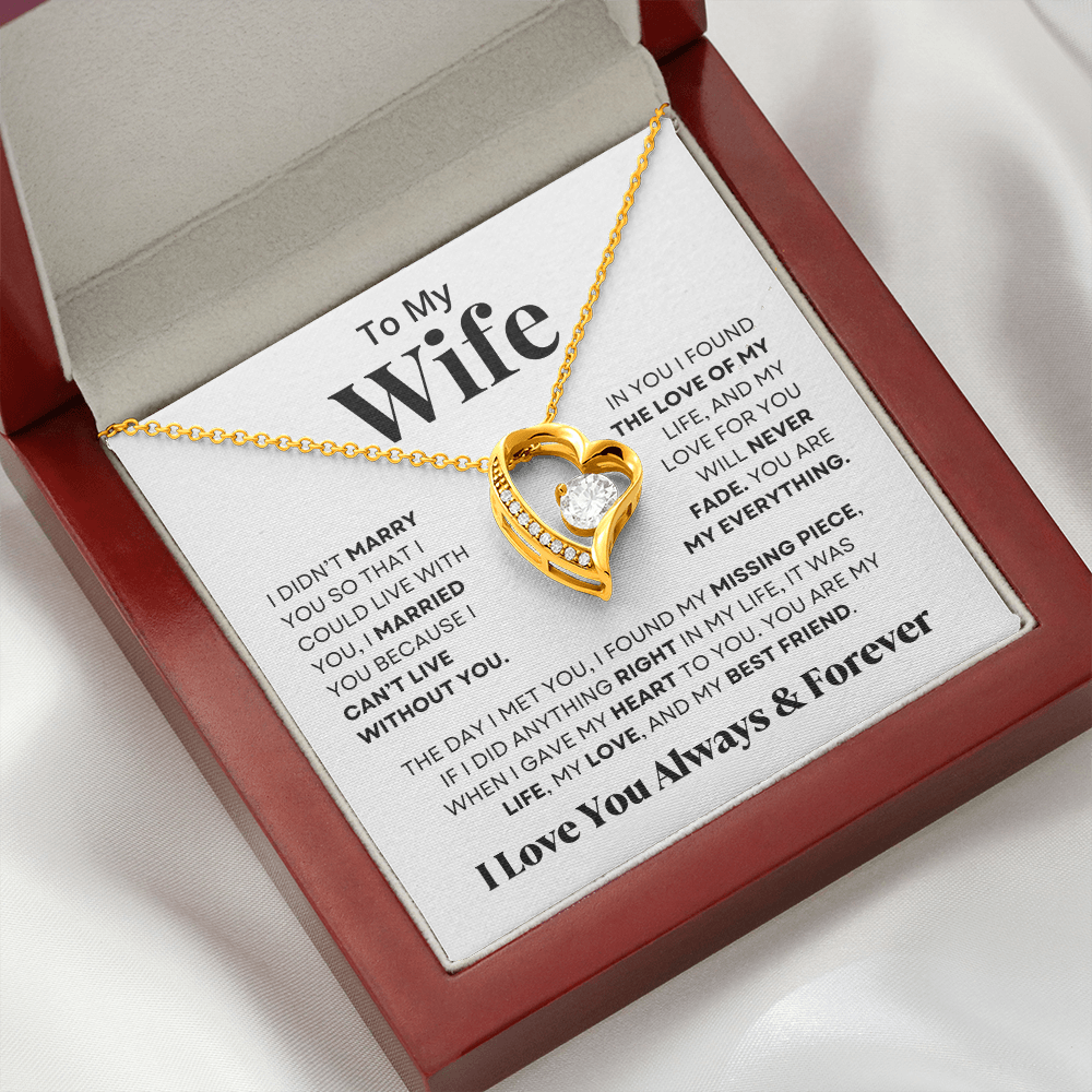 Romantic Forever Love Necklace for Special Moments - 350