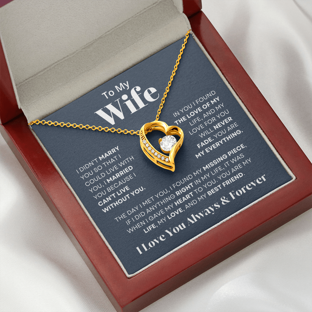 Romantic Forever Love Necklace for Special Moments
