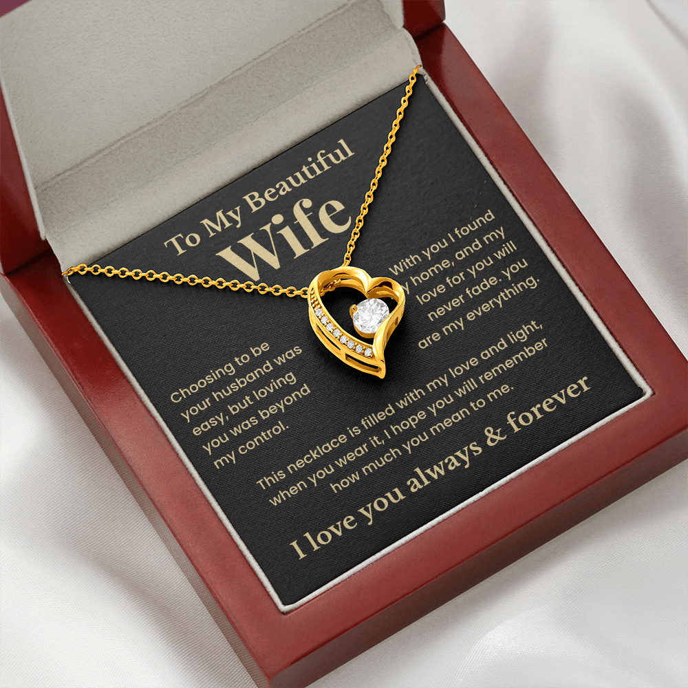 You Are My Everything, Forever Love Necklace
