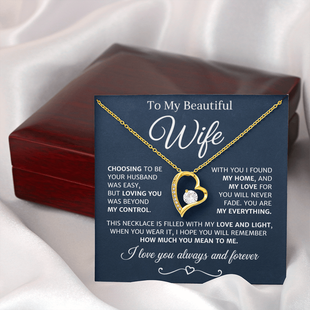 Romantic Forever Love Necklace for Special Moments