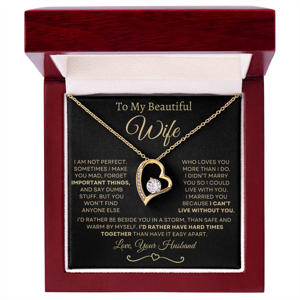Romantic Forever Love Necklace for Special Moments