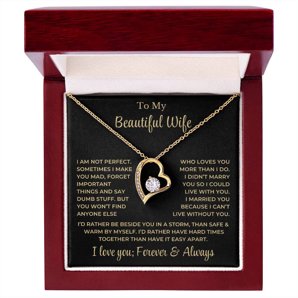 Romantic Forever Love Necklace for Special Moments