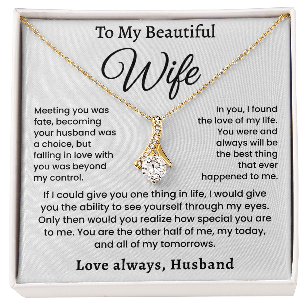 Meeting You Was Fate, Alluring Beauty Necklace