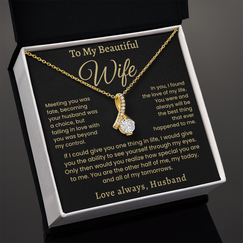 Meeting You Was Fate, Alluring Beauty Necklace