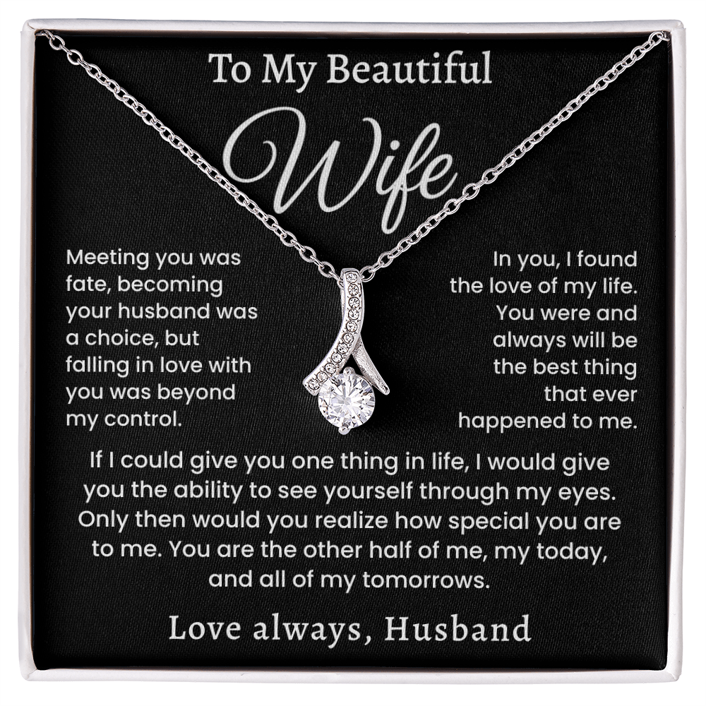 Meeting You Was Fate, Alluring Beauty Necklace