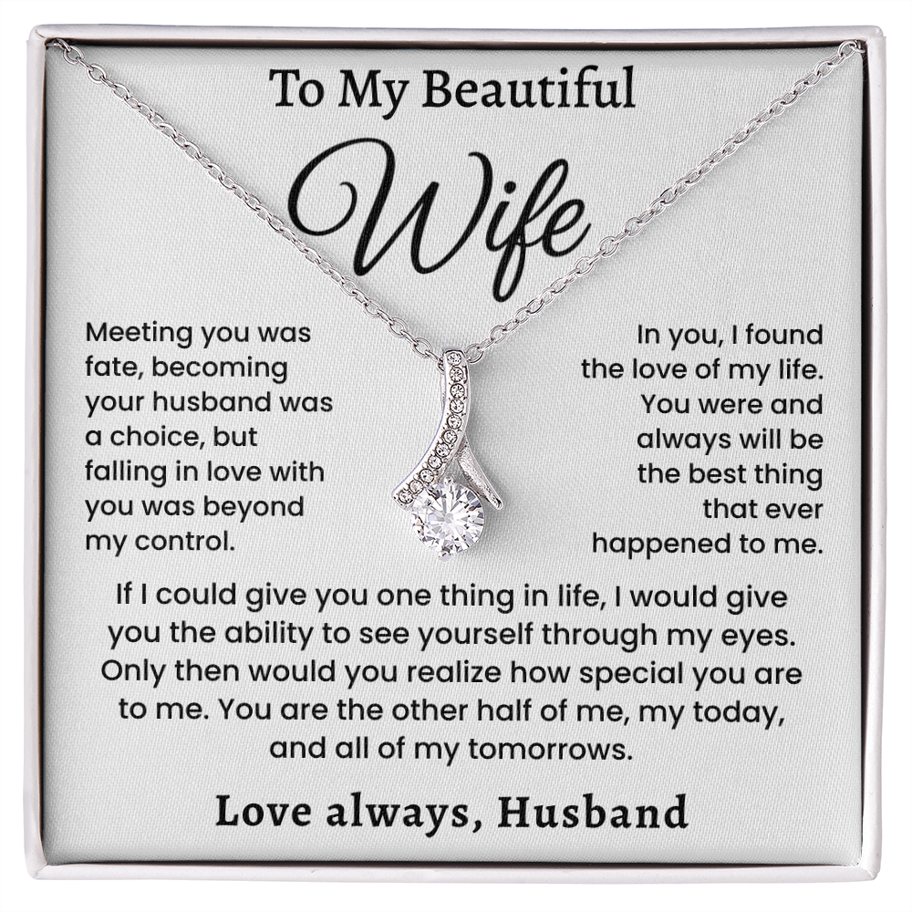 Meeting You Was Fate, Alluring Beauty Necklace