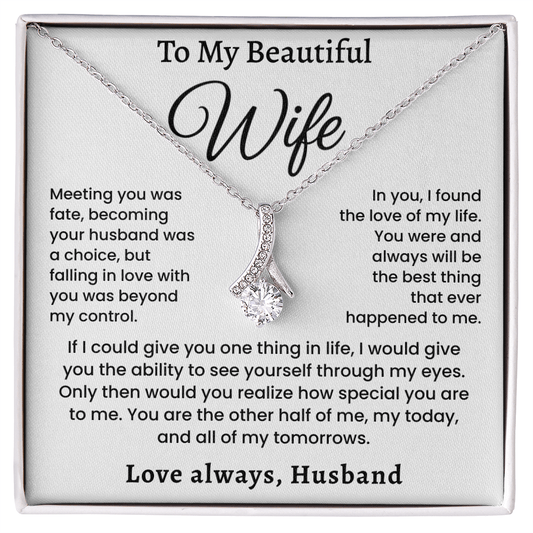Meeting You Was Fate, Alluring Beauty Necklace