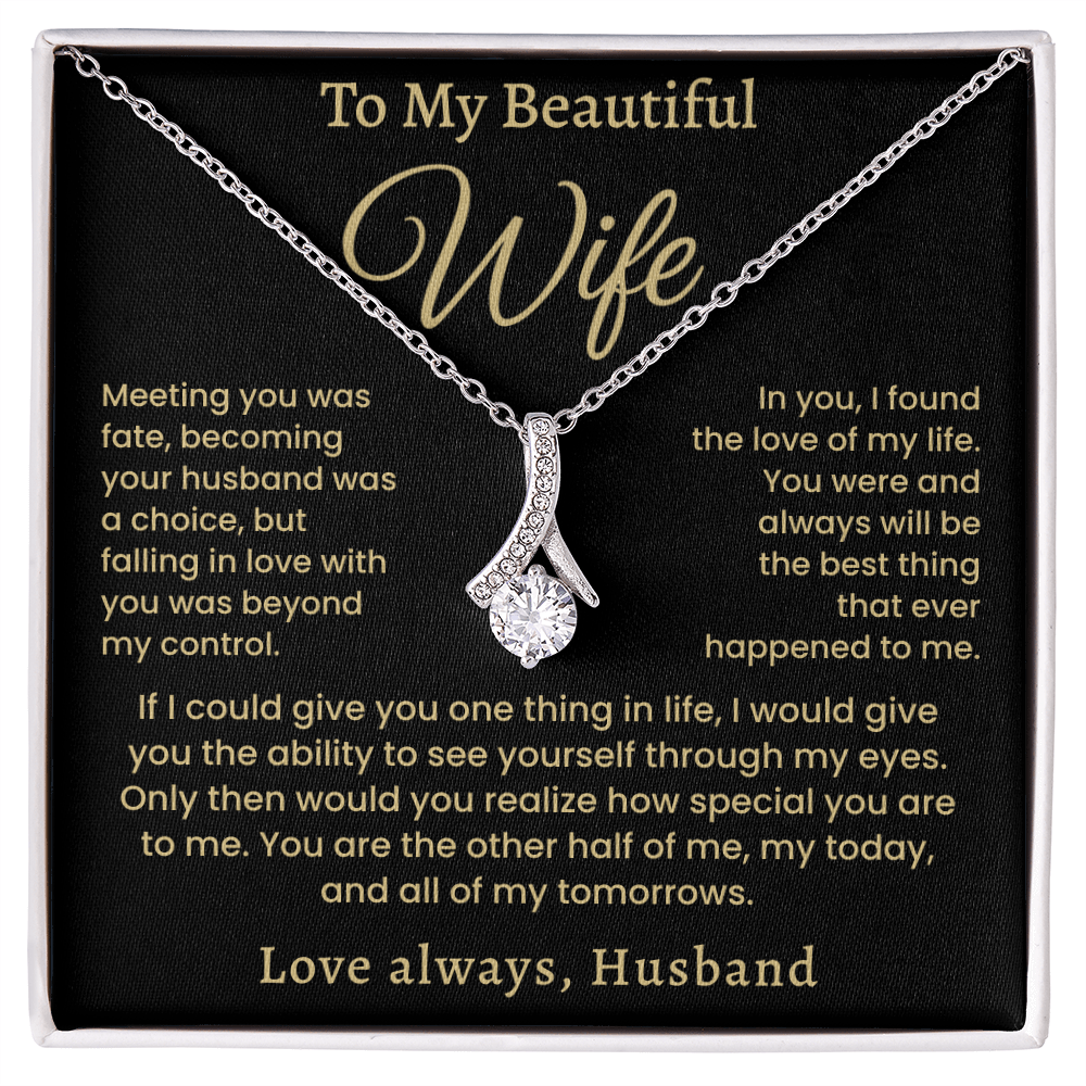 Meeting You Was Fate, Alluring Beauty Necklace
