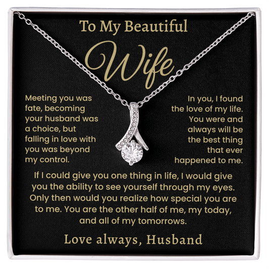 Meeting You Was Fate, Alluring Beauty Necklace