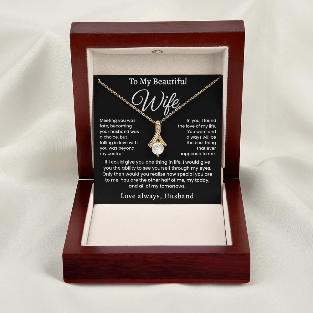 Meeting You Was Fate, Alluring Beauty Necklace