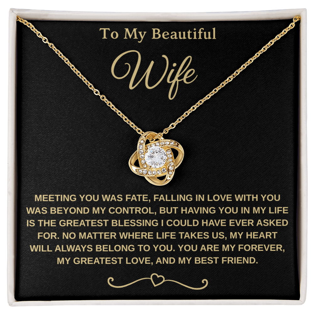 [Almost Sold Out] Love Knot Necklace