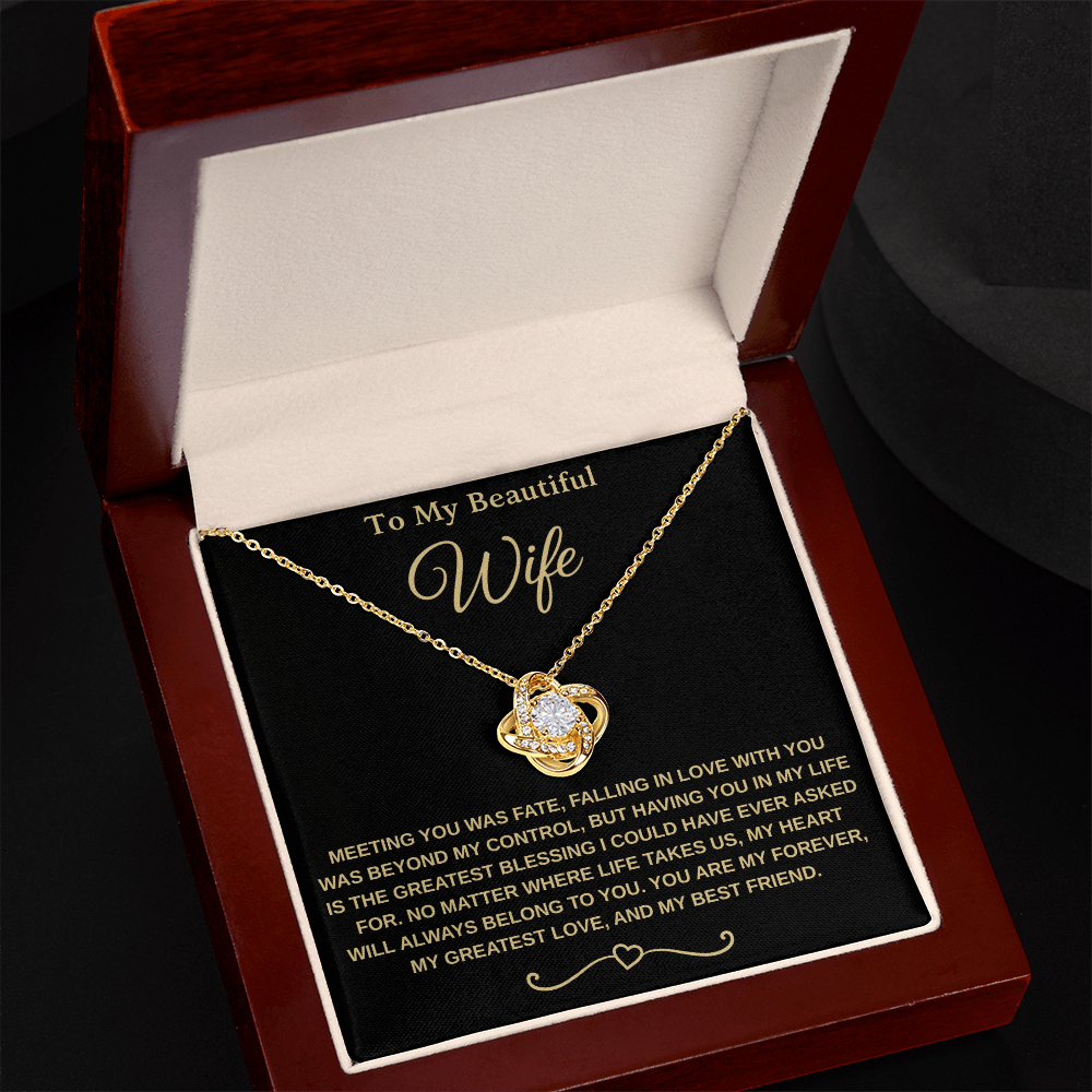 [Almost Sold Out] Love Knot Necklace