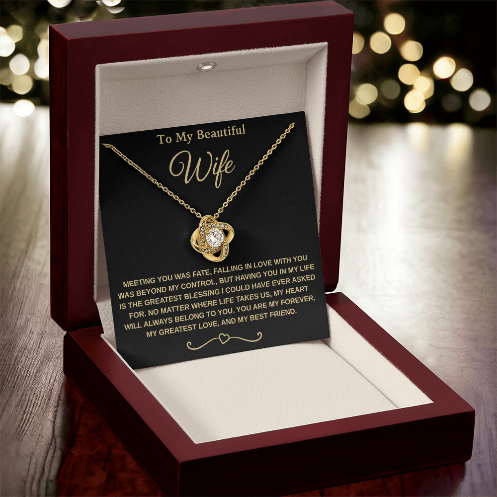 [Almost Sold Out] Love Knot Necklace