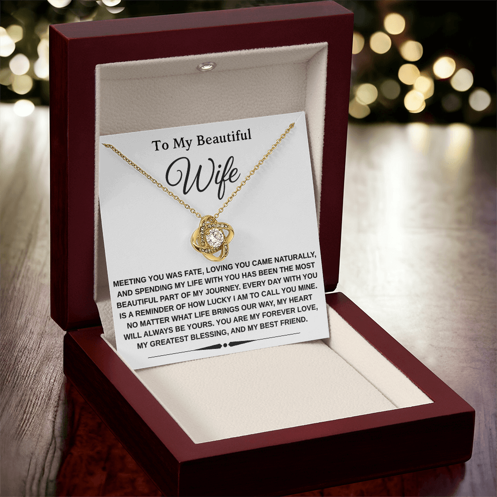 [Almost Sold Out] Love Knot Necklace