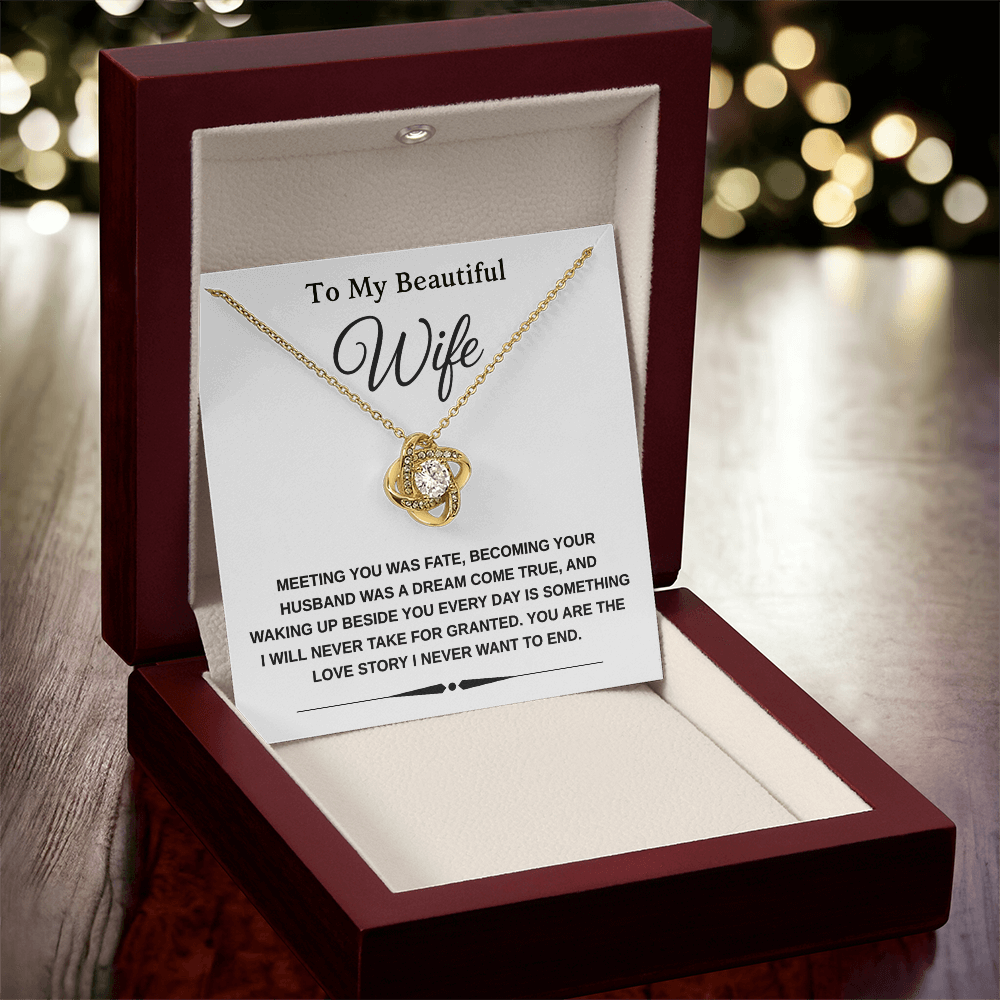 [Almost Sold Out] Love Knot Necklace