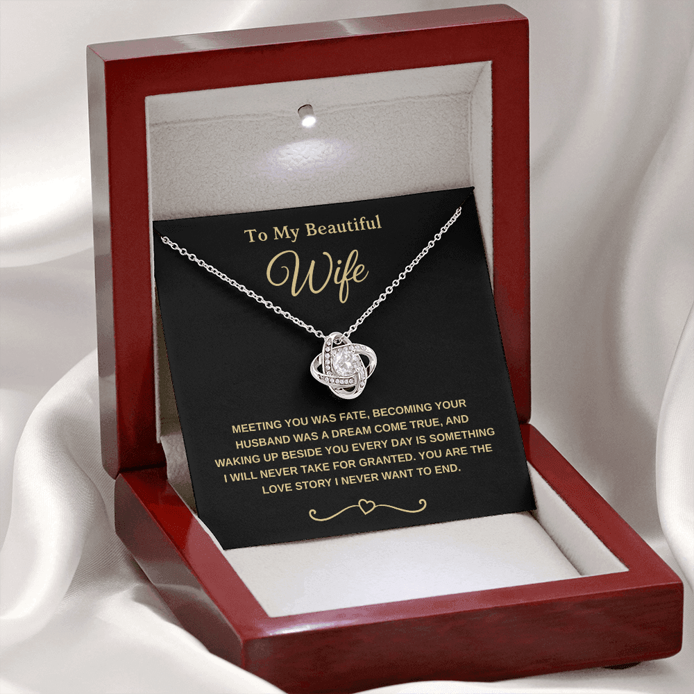 [Almost Sold Out] Love Knot Necklace
