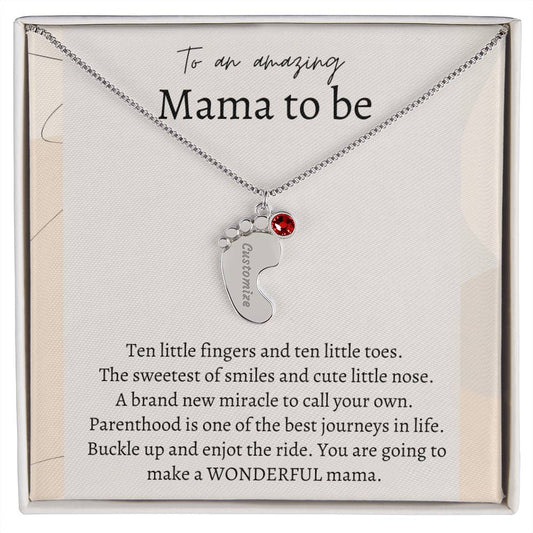 First Time Mom, New Mom, Jewelry, Gift For First Mother's Day, Engraved  Name With Birthstone