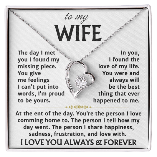 In You I Found My Love, Forever Love Necklace