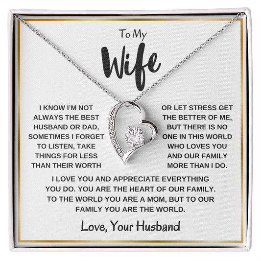 Forever Love Necklace, You Are The World