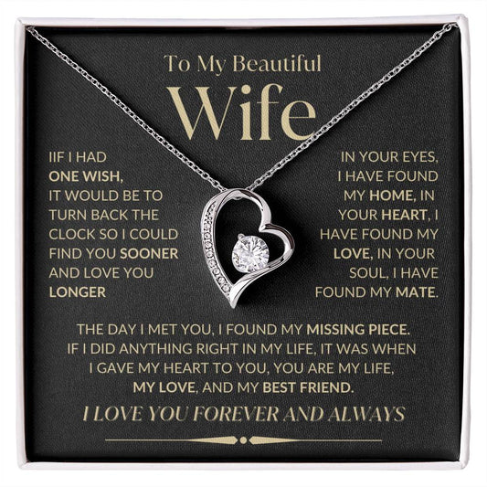 If I Had One Wish, Forever Love Necklace